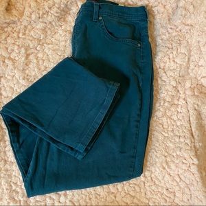 Teal Jeans